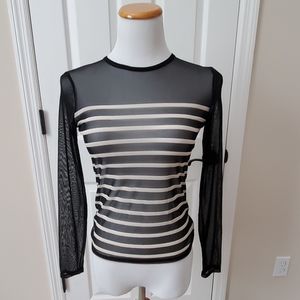 🔴 3/$15 Sheer long sleeve shirt
